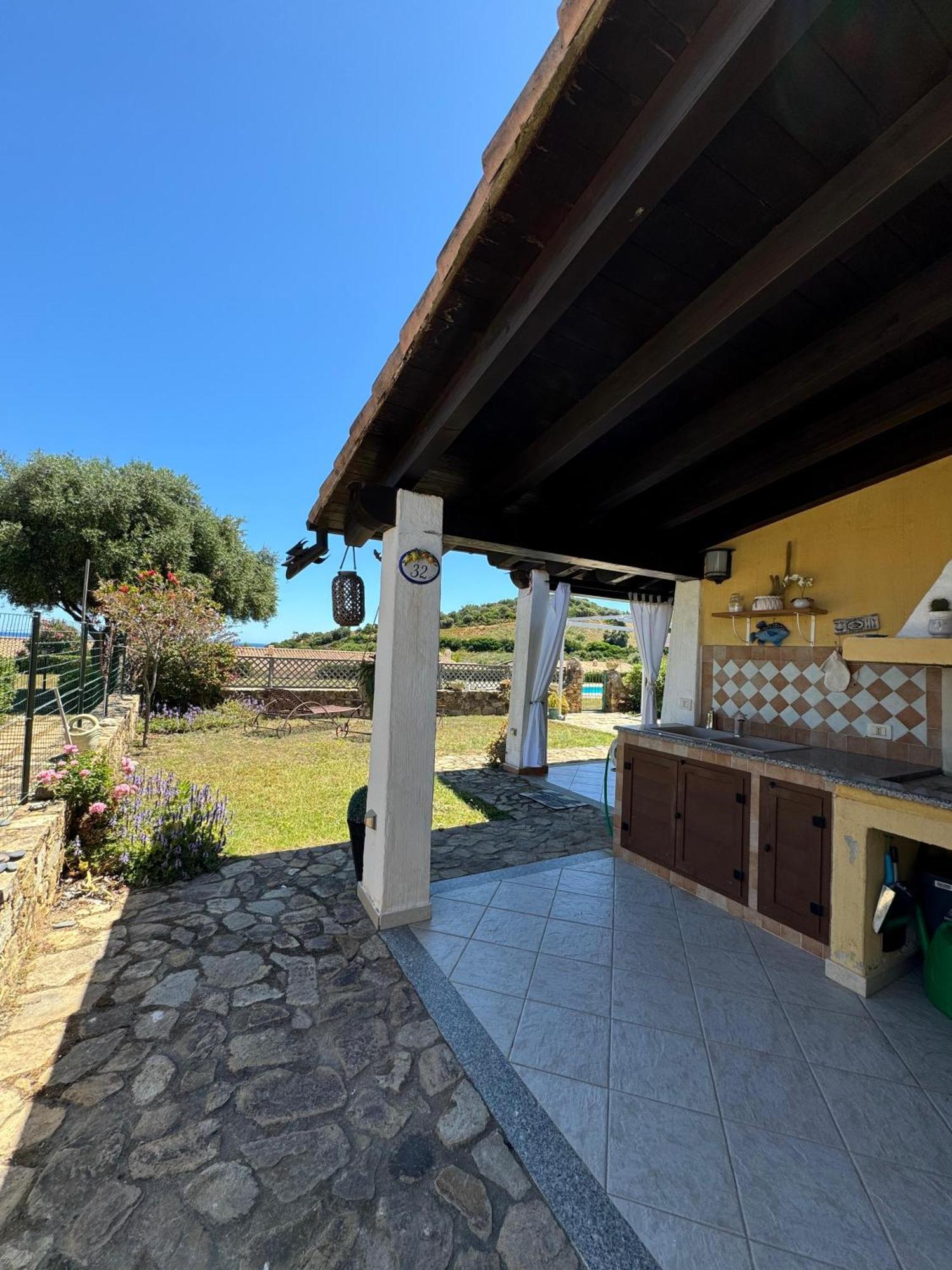 Casa Vacanze Con Piscina E Vista Mare Esclusiva Per Coppie E Famiglie, Relax E Tranquillita Tertenìa Exterior foto